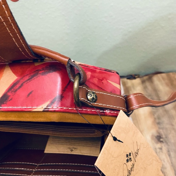 PATRICIA NASH MULTISPRING LEATHER CROSSBODY BAG NWT - Picture 12 of 14